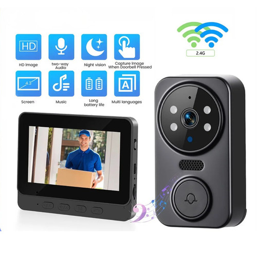 Videocitofono wifi con monitor - videocitofono,